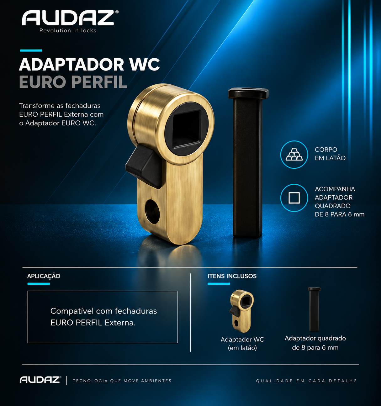 Adaptador WC Euro Perfil