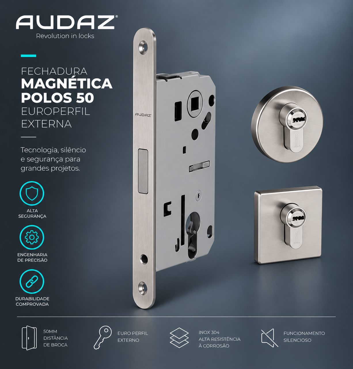 Magnética Polos 50